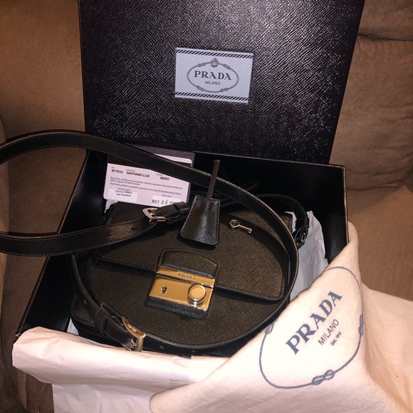 Prada Saffiano Leather Sound Bag (Retail $1,820) - Picture 6 of 6